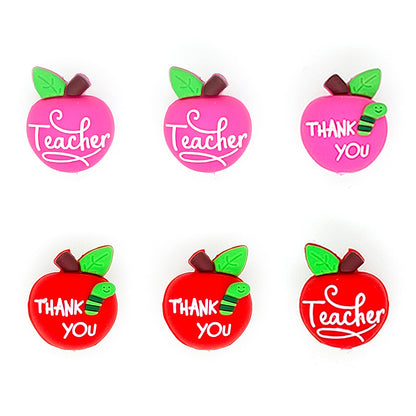 3D Apple Thank You Teacher Focal