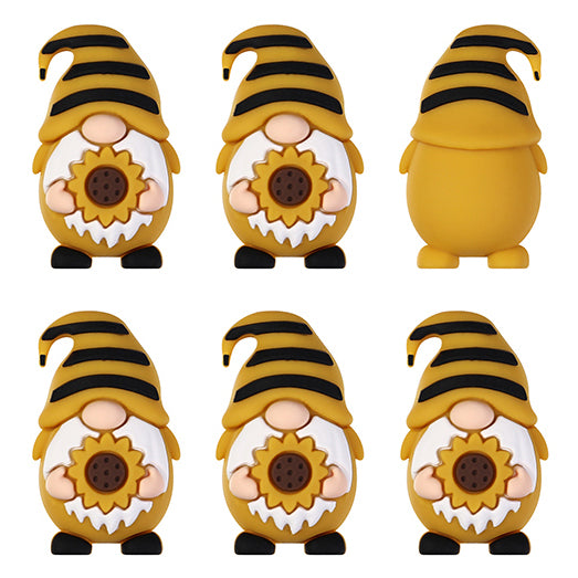 3D Bee Sunflower Gnome Focal
