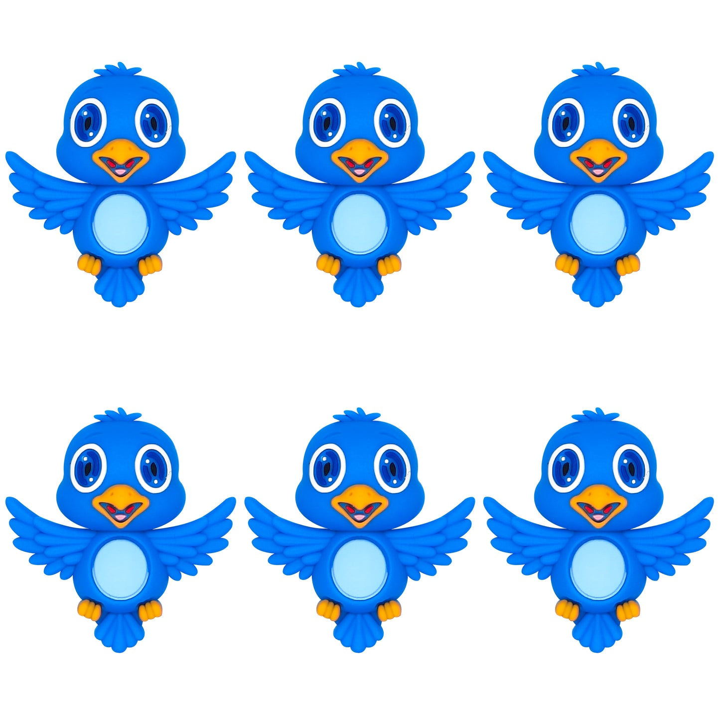 3D Blue Bird Focal