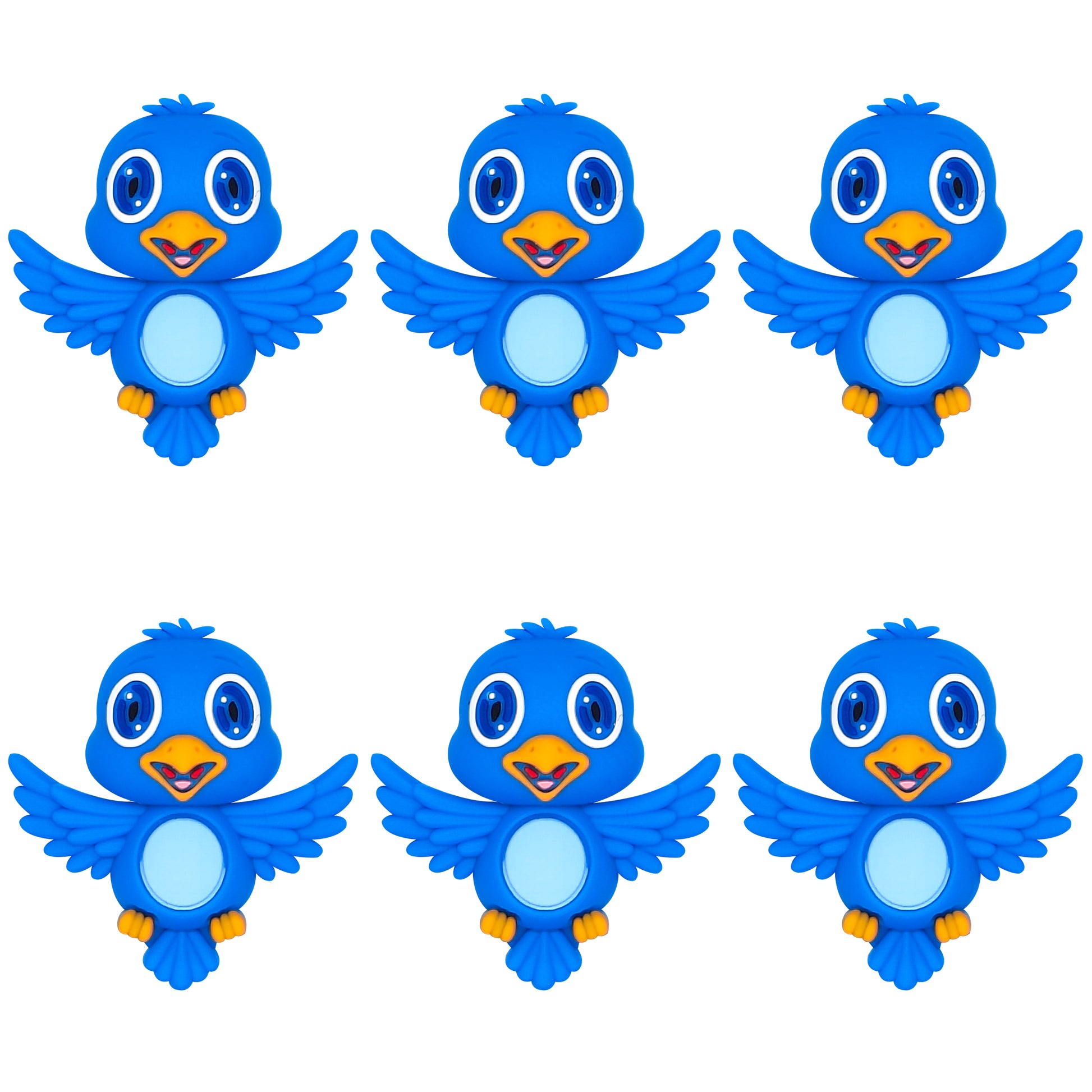 3D Blue Bird Focal