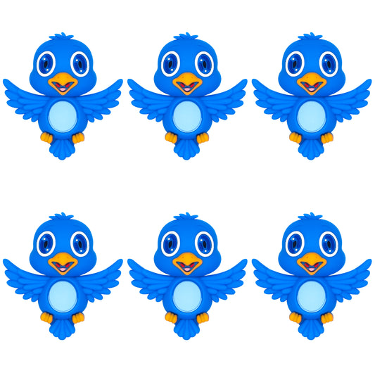 3D Blue Bird Focal