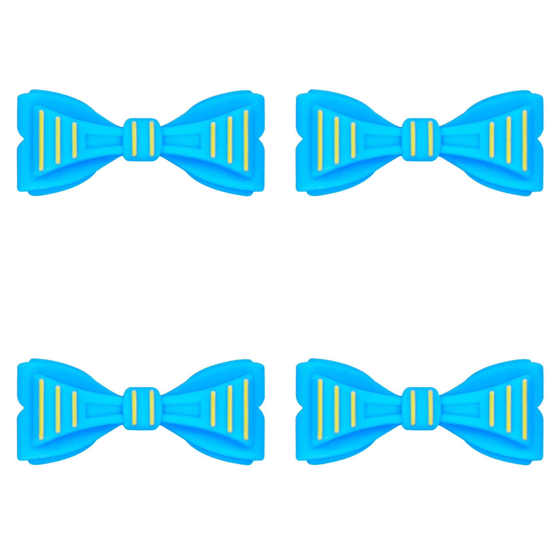 3D Blue Bow Tie Focal