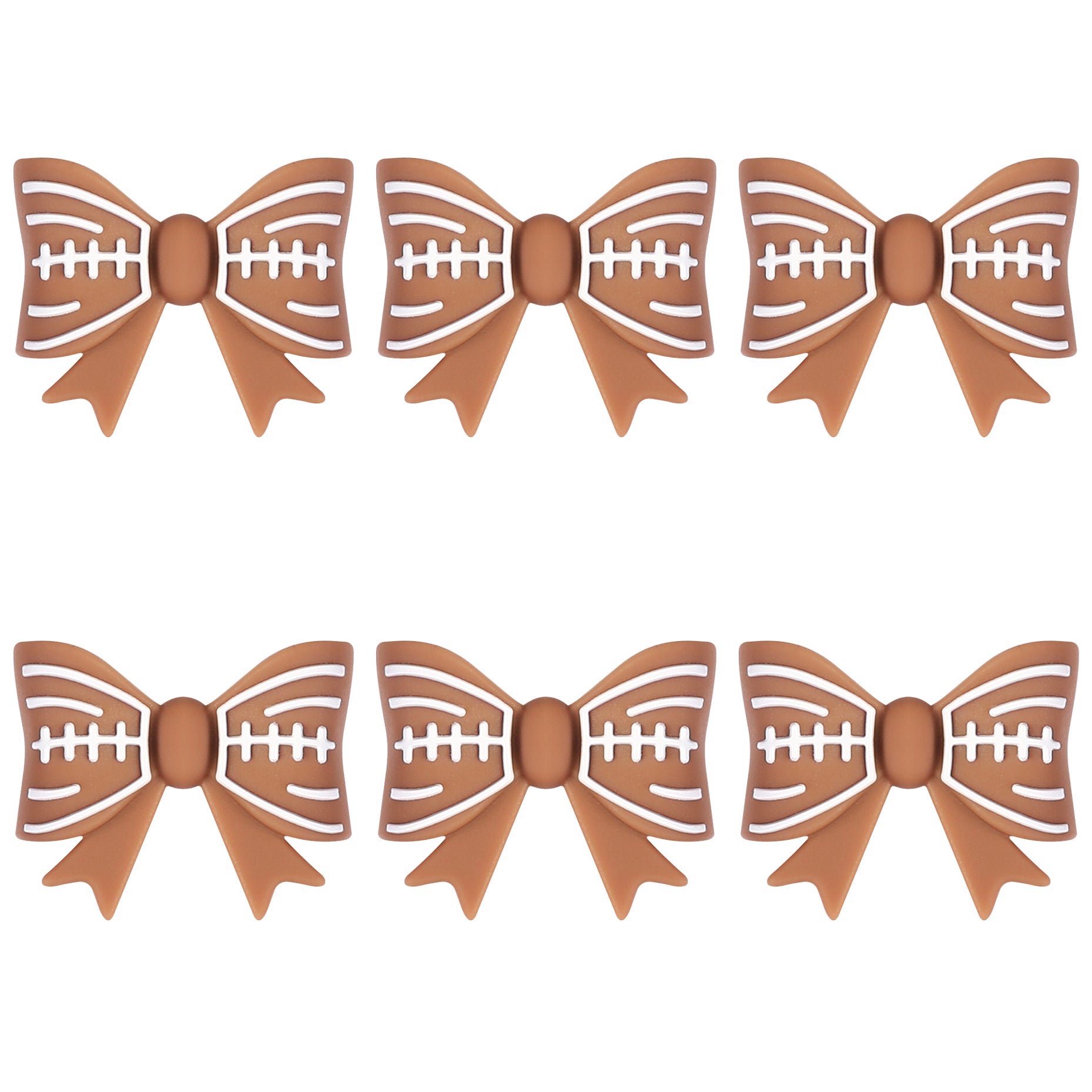 3D Bowknot USA Football Focal