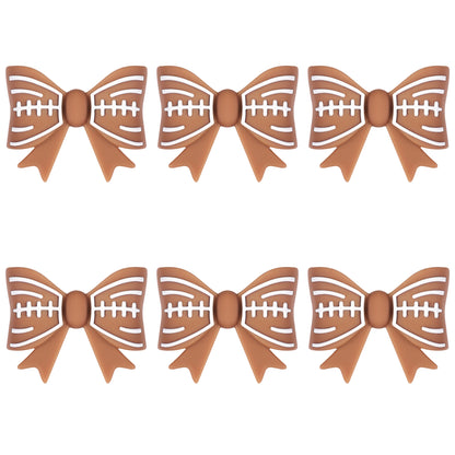 3D Bowknot USA Football Focal