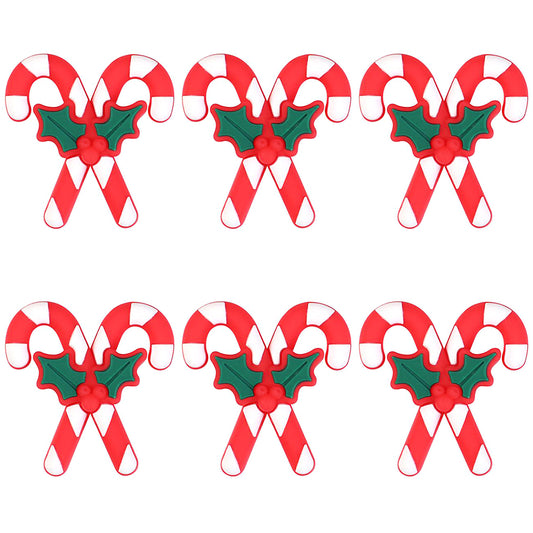3D Candy Cane Focal