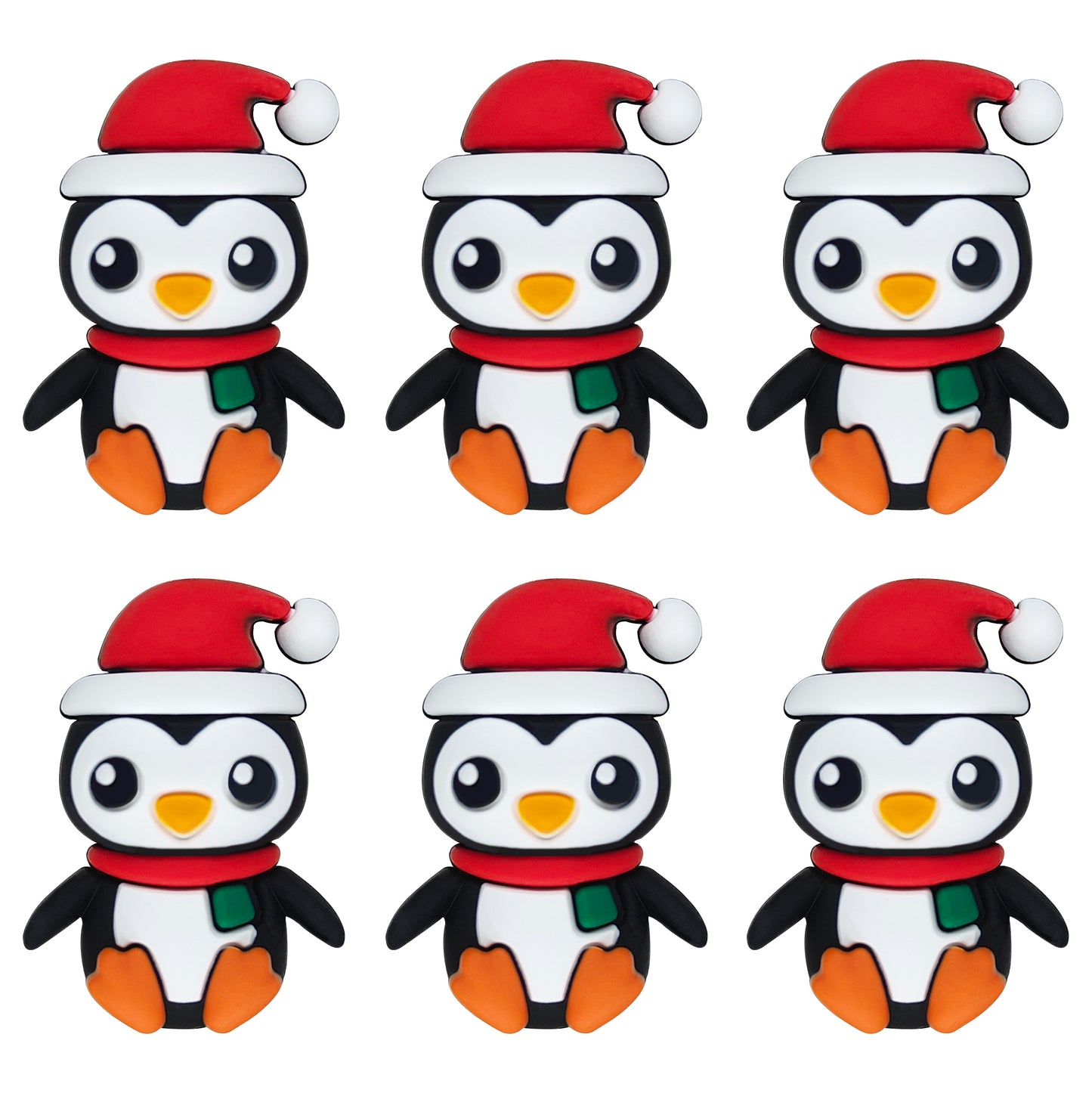 3D Christmas Penguin Focal