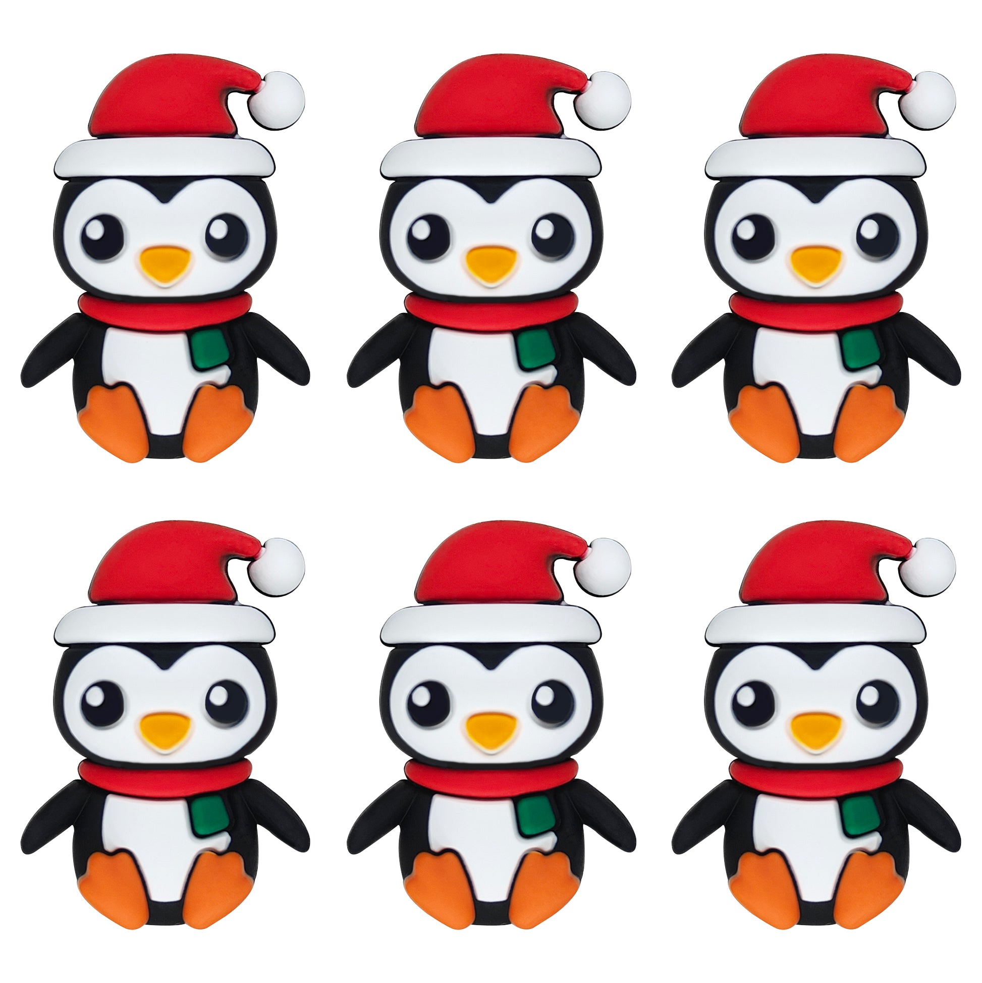 3D Christmas Penguin Focal