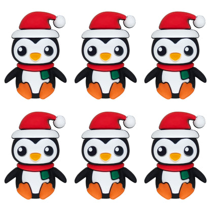 3D Christmas Penguin Focal