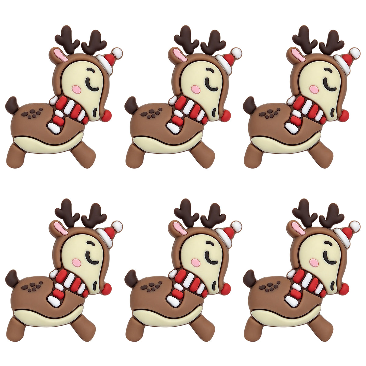 3D Christmas Reindeer Focal