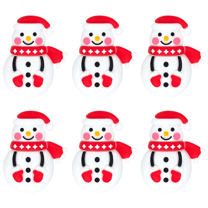 3D Christmas Snowman Focal