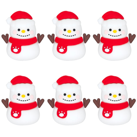 3D Christmas Snowman Focal