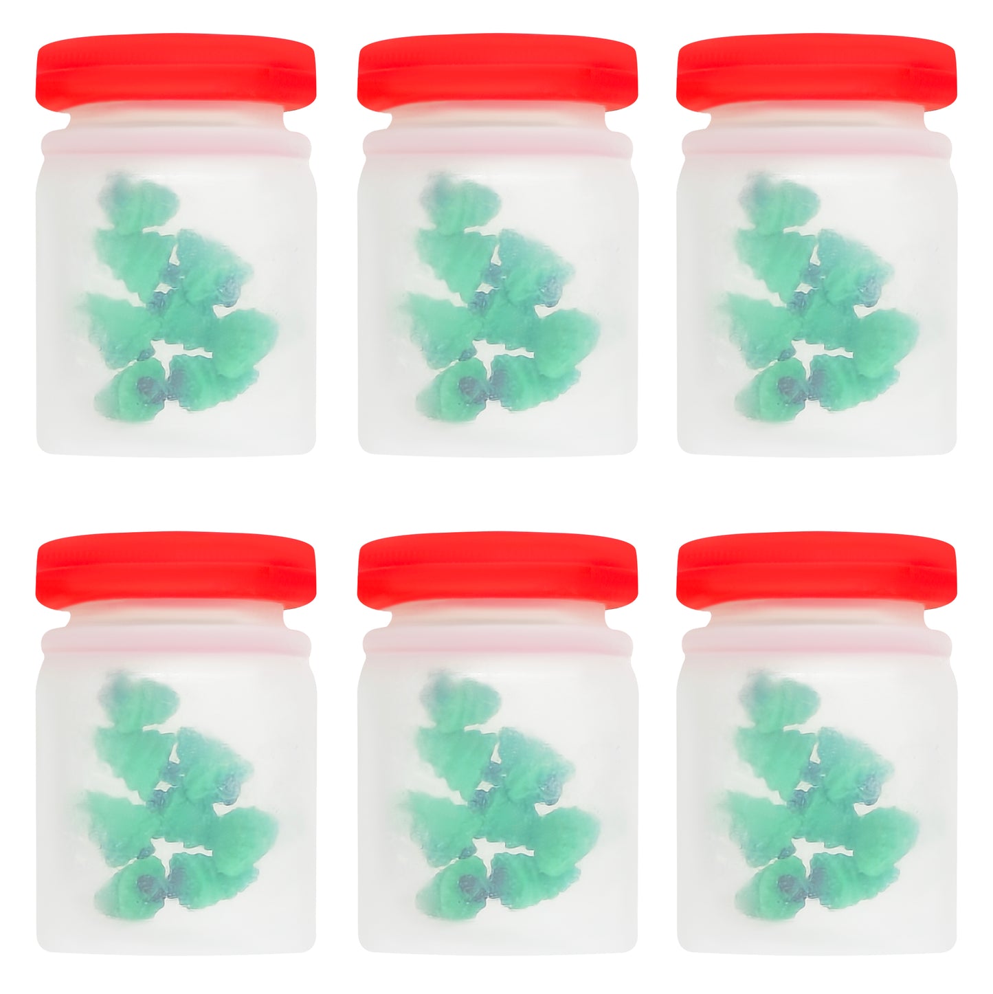 3D Christmas Tree Jar Focal