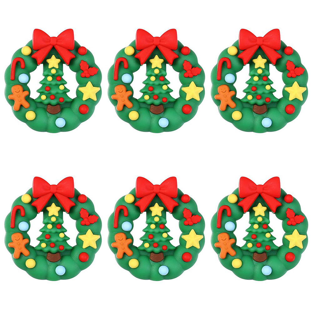 3D Christmas Wreath with Tree Focal