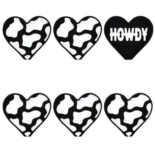 3D Cow Heart Howdy Focal