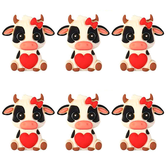 3D Cow Love Focal