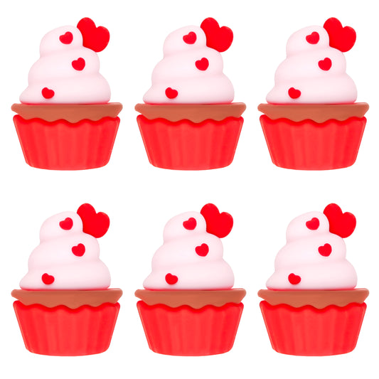 3D Cupcake Valentines Day Focal