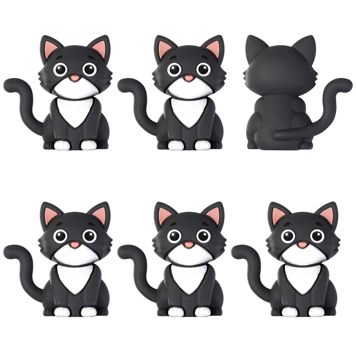 3D Dimgray Cat Focal