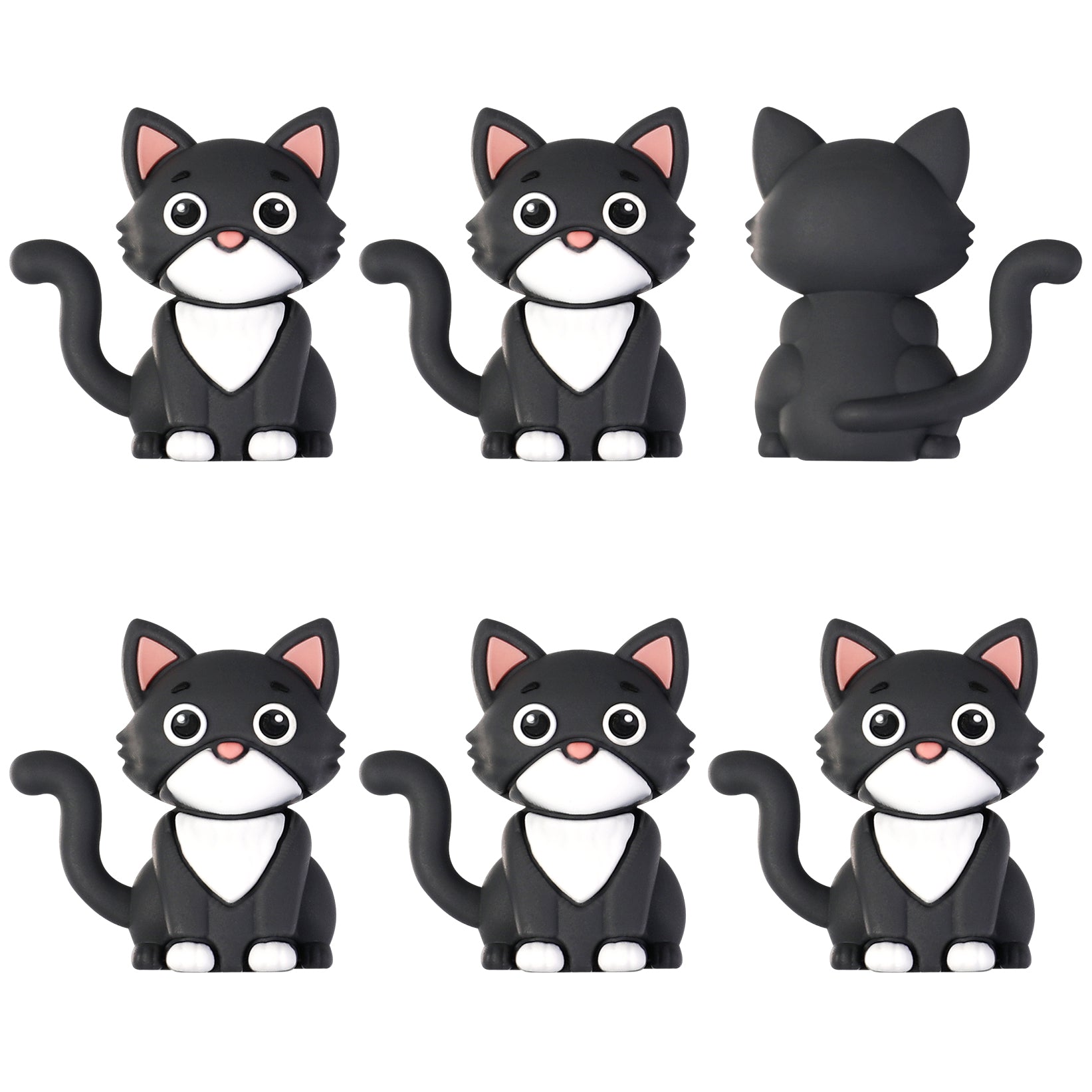 3D Dimgray Cat Focal