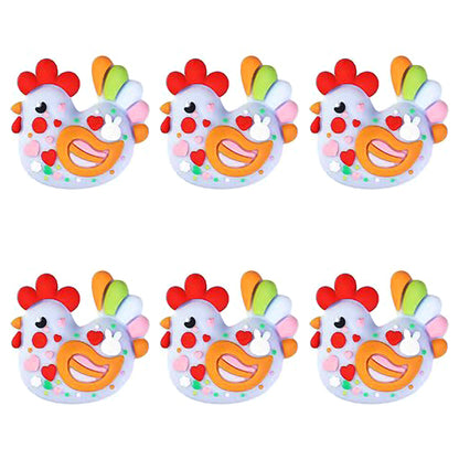 3D Easter Chicken Focal