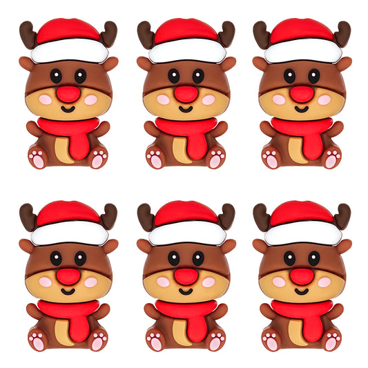 3D Elk Christmas Focal