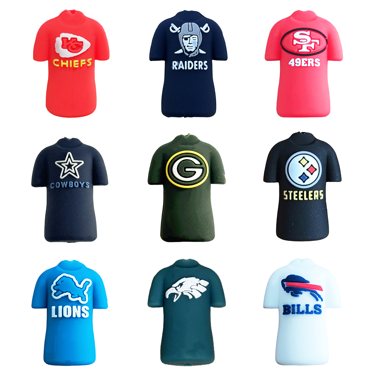 3D Football Team Jersey Focal