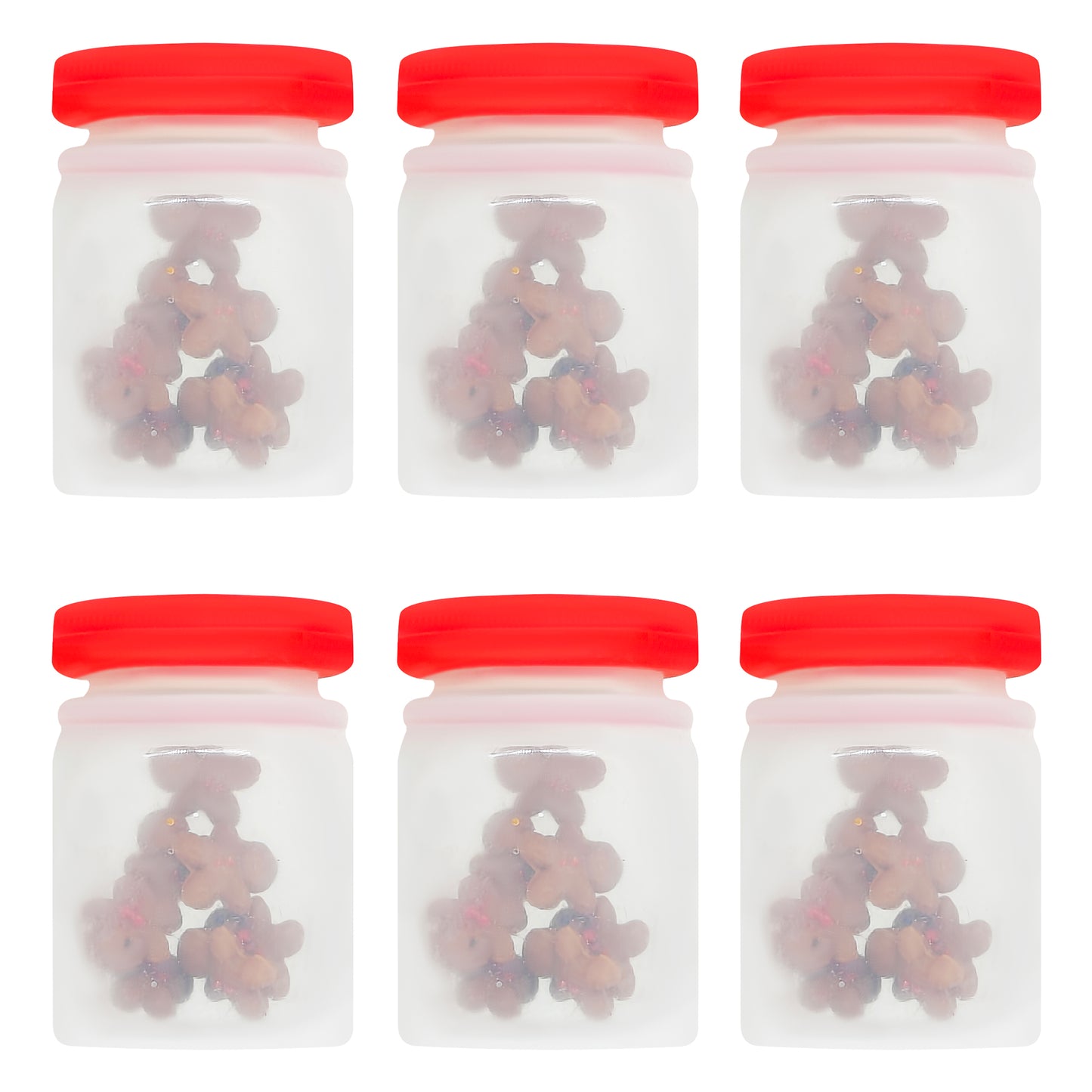 3D Gingerbread Man Jar Focal