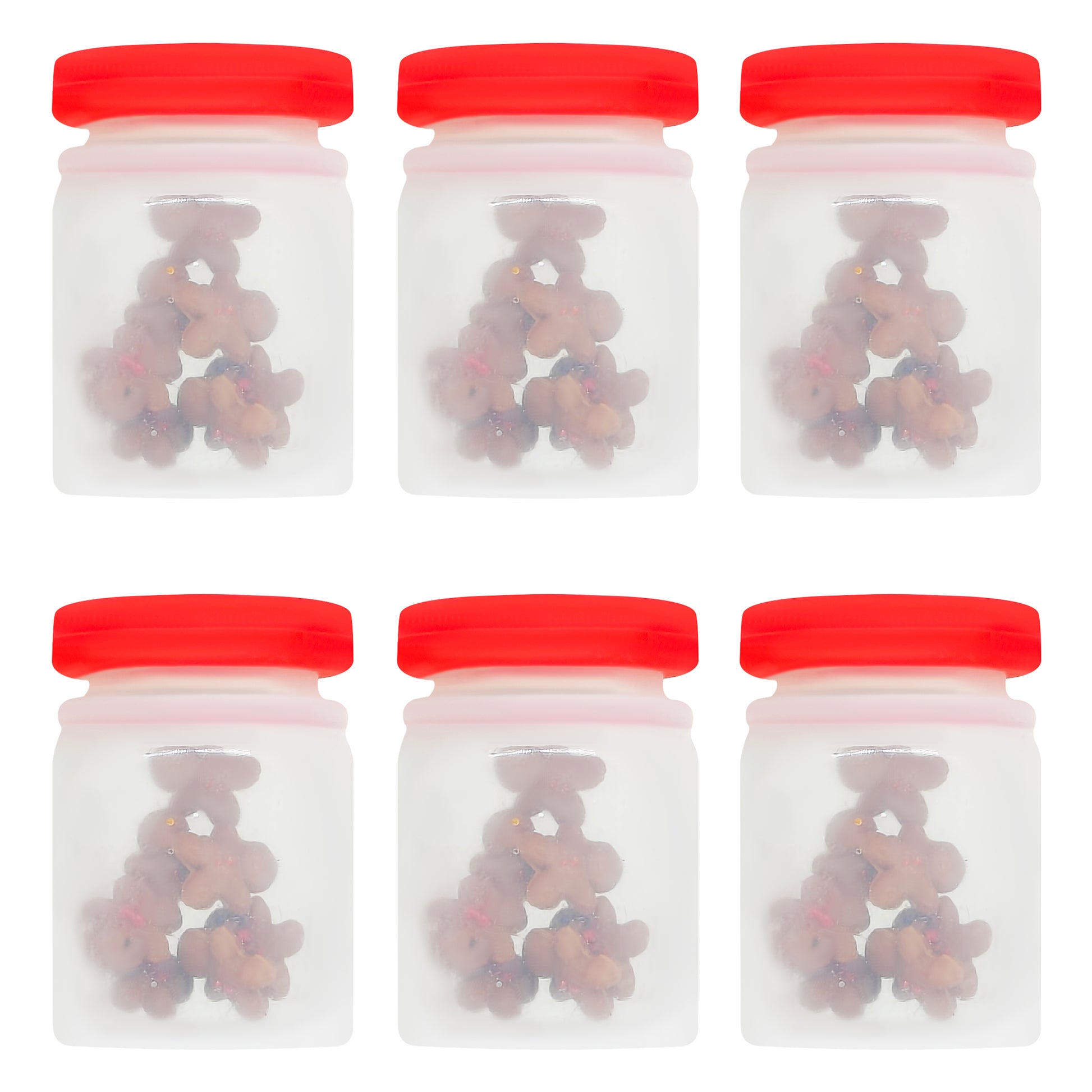 3D Gingerbread Man Jar Focal