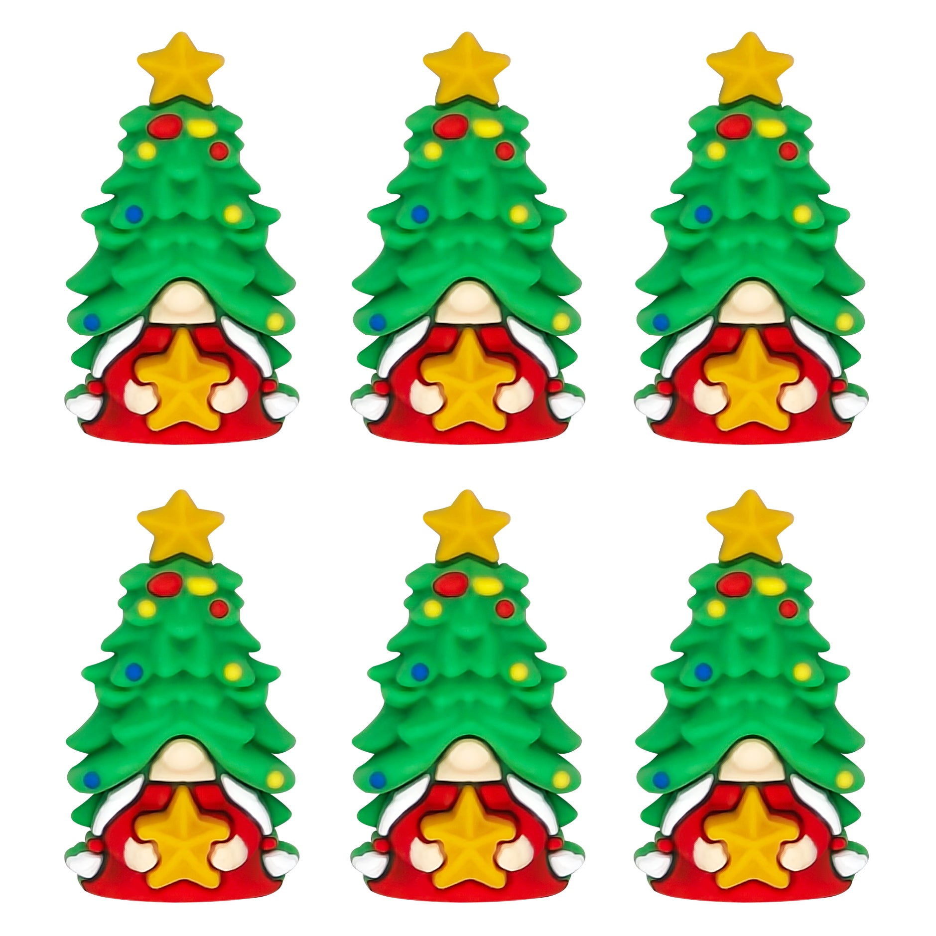 3D Gnome Christmas Tree Focal