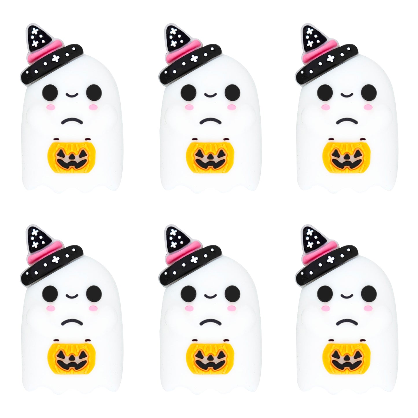 3D Halloween Ghost Witch Focal