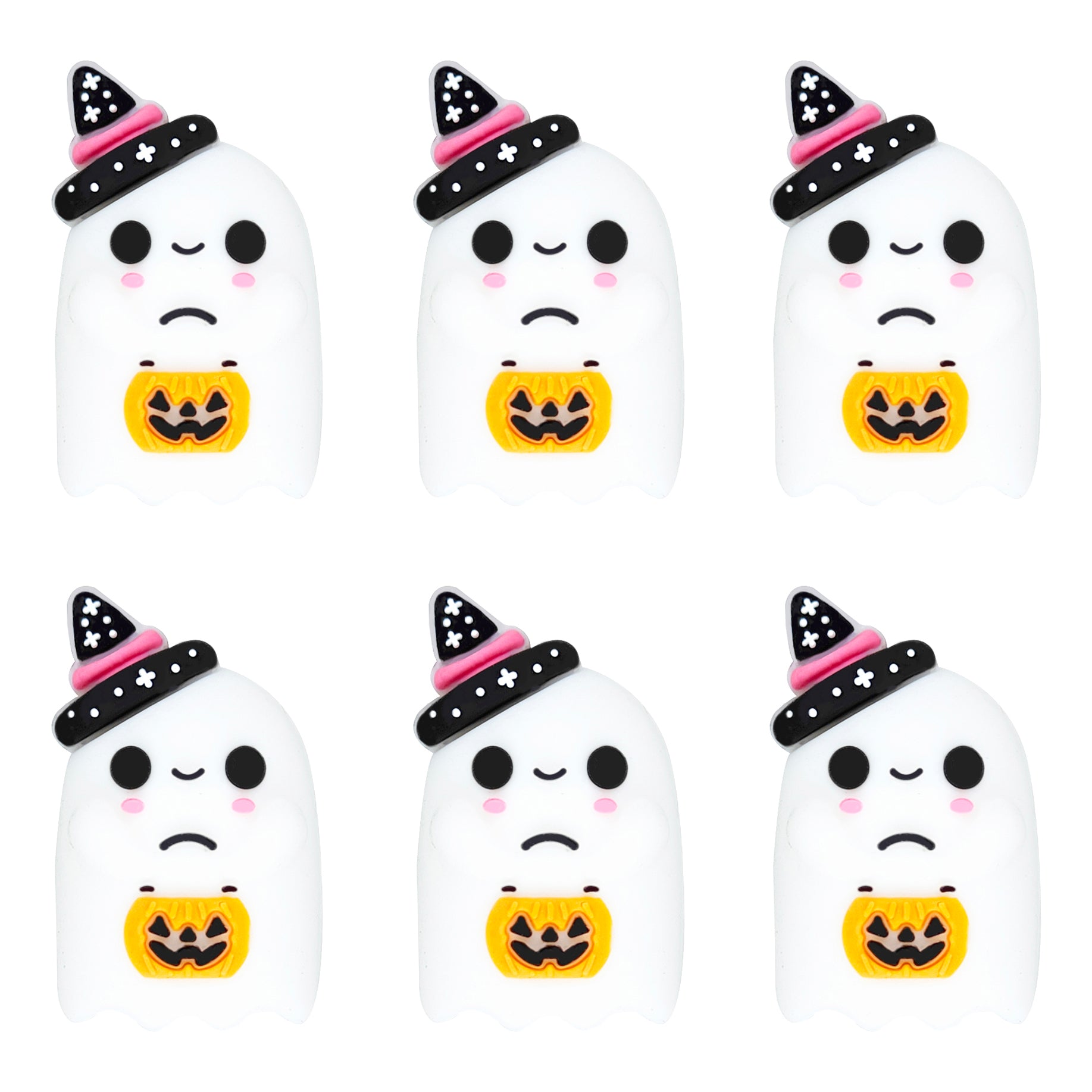 3D Halloween Ghost Witch Focal