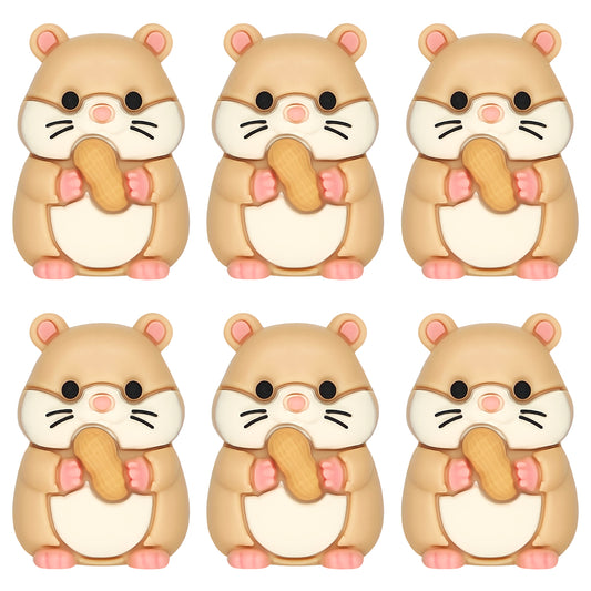 3D Hamster with Peanut Focal