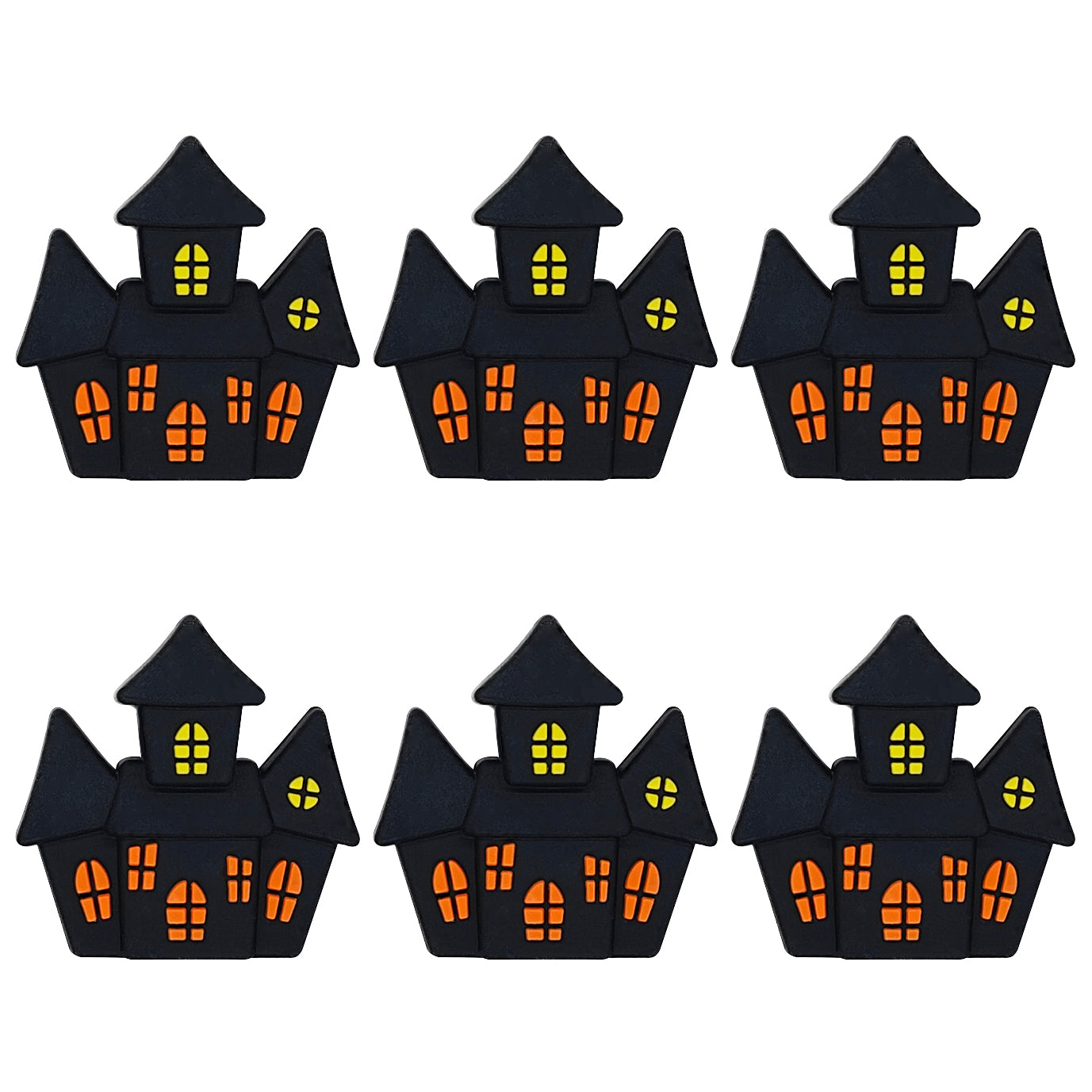 3D Haunted House Halloween Focal