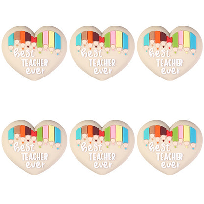 3D Heart Best Teacher Ever Focal