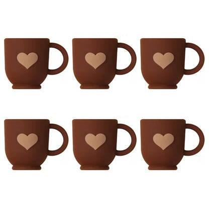 3D Heart Coffee Mug Focal