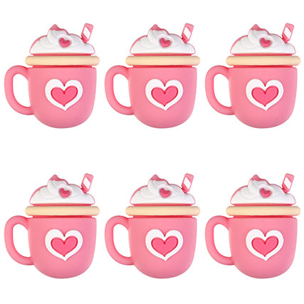 3D Heart Drink Mug Focal
