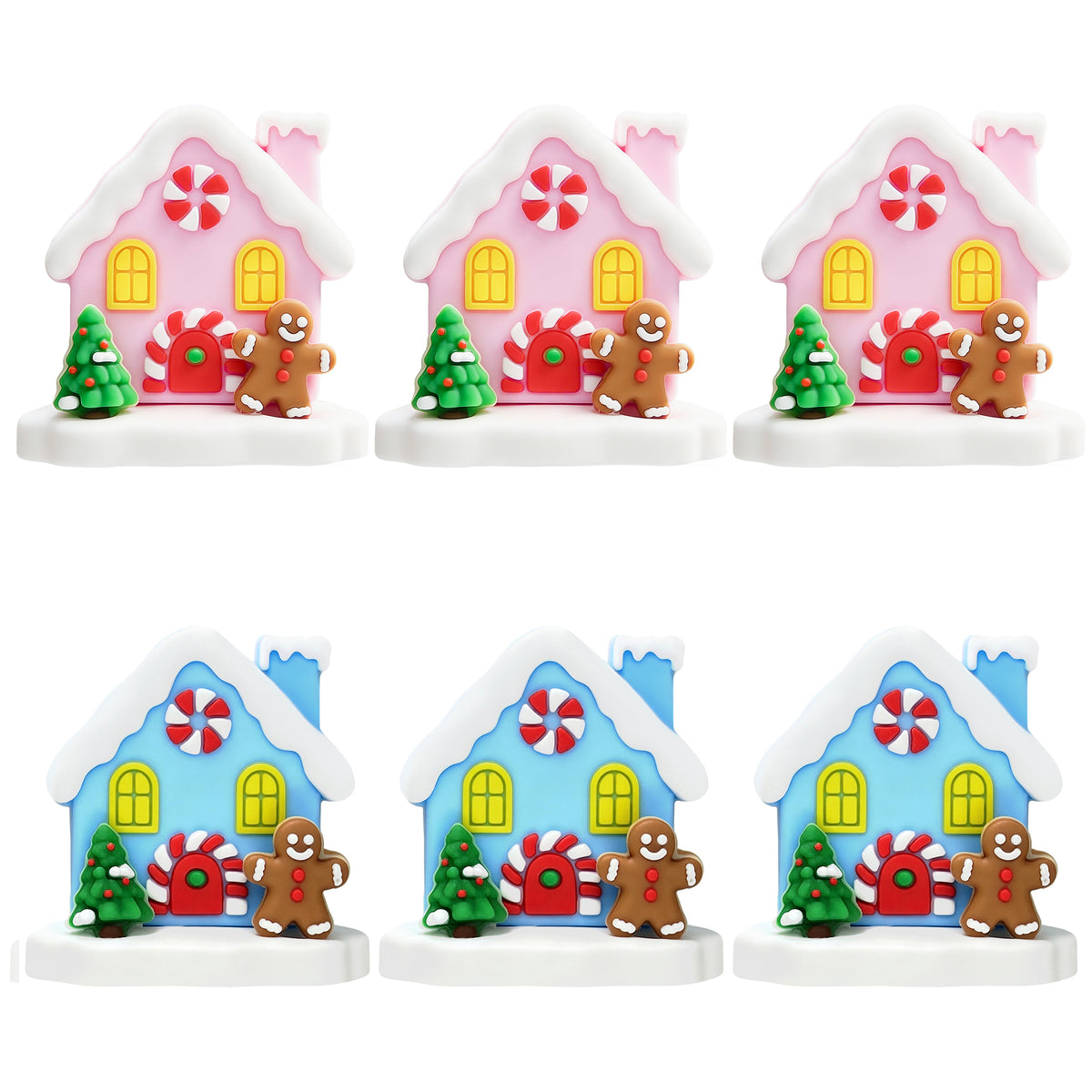 3D House Christmas Focal