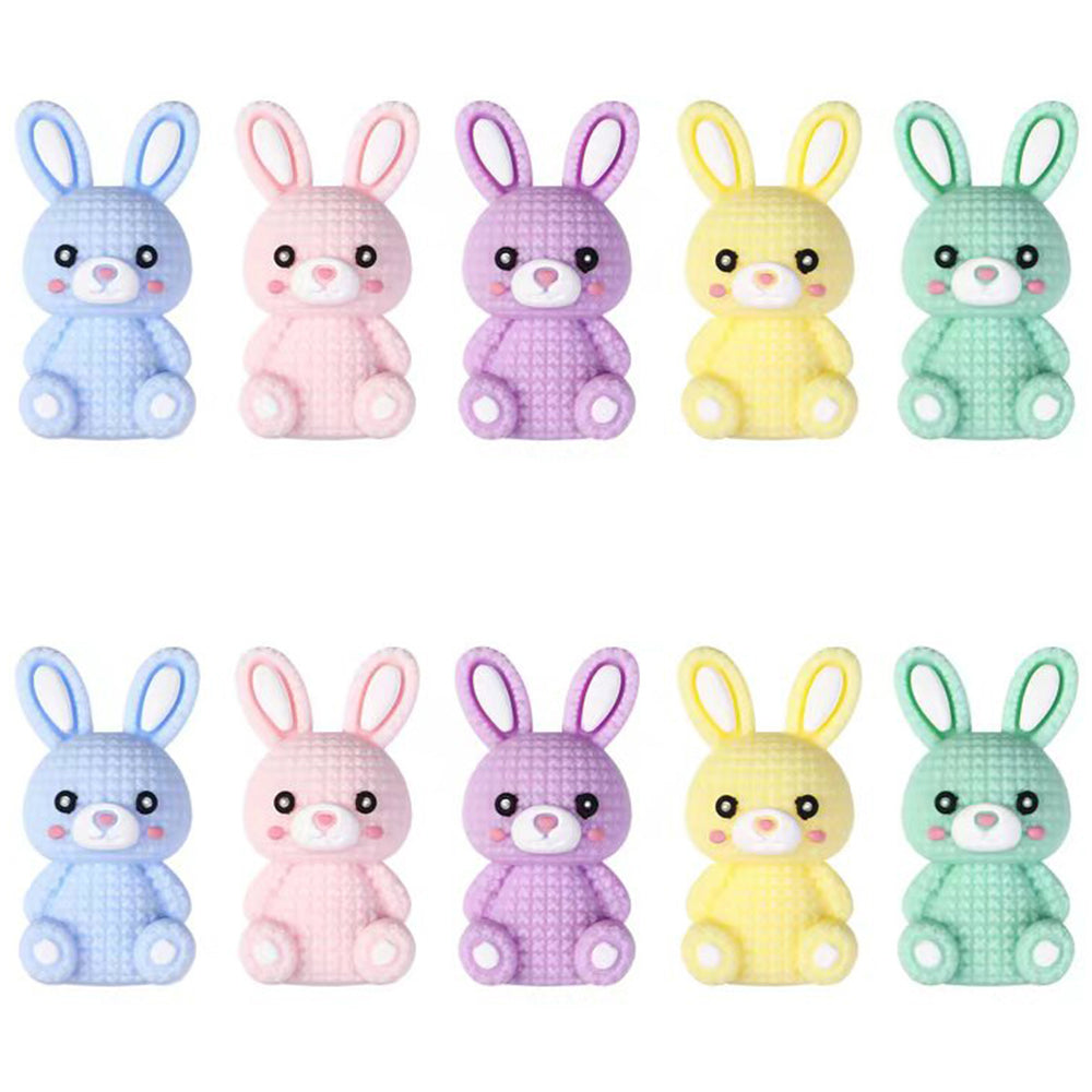 3D Knitted Rabbit Focal