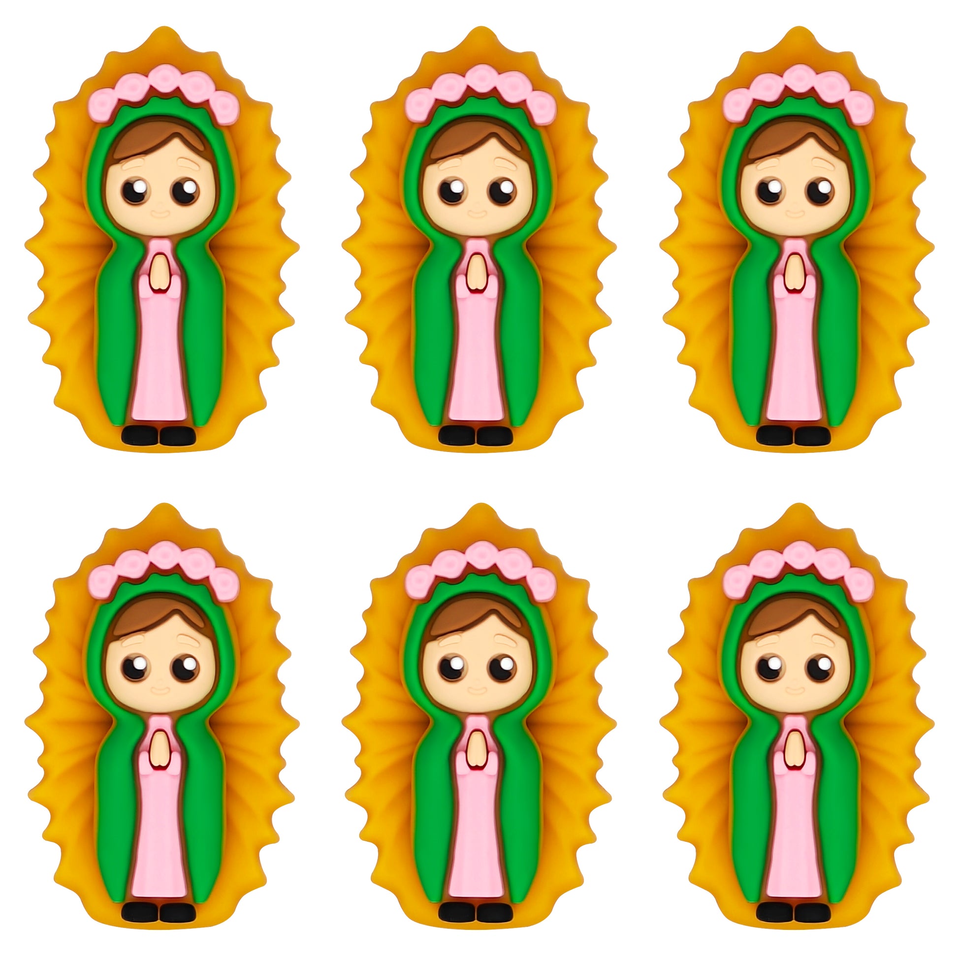 3D Lady of Guadalupe Religious Focal