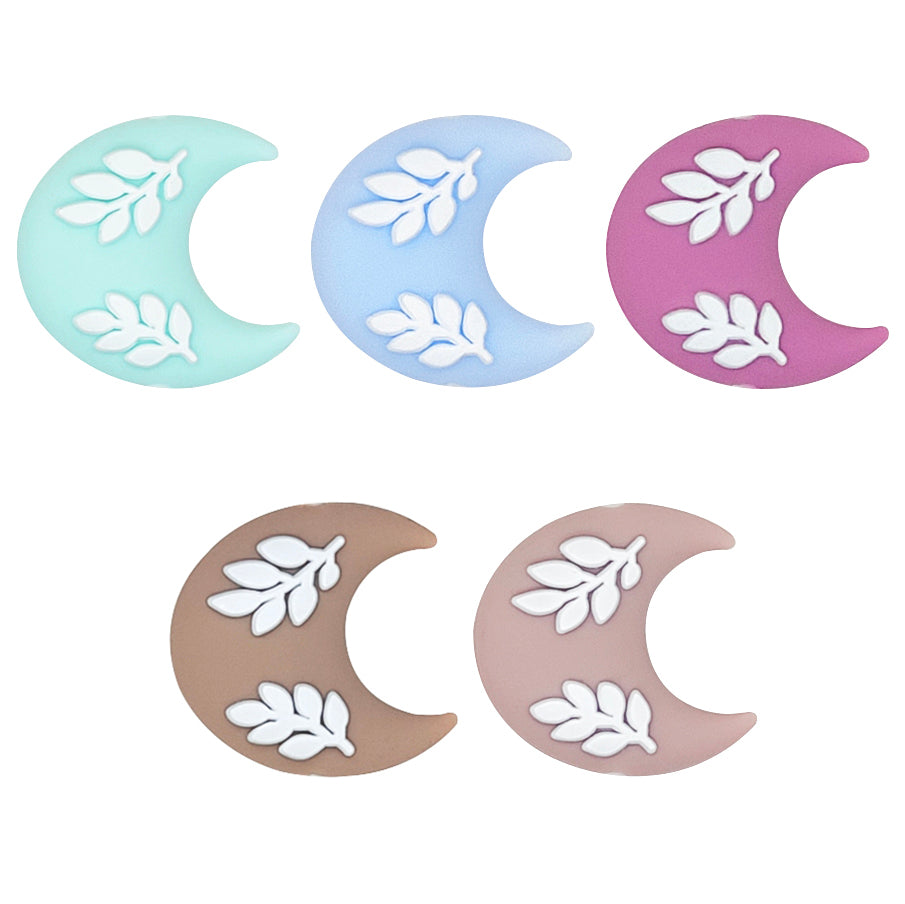 3D Leaf Moon Focal - Assorted Color