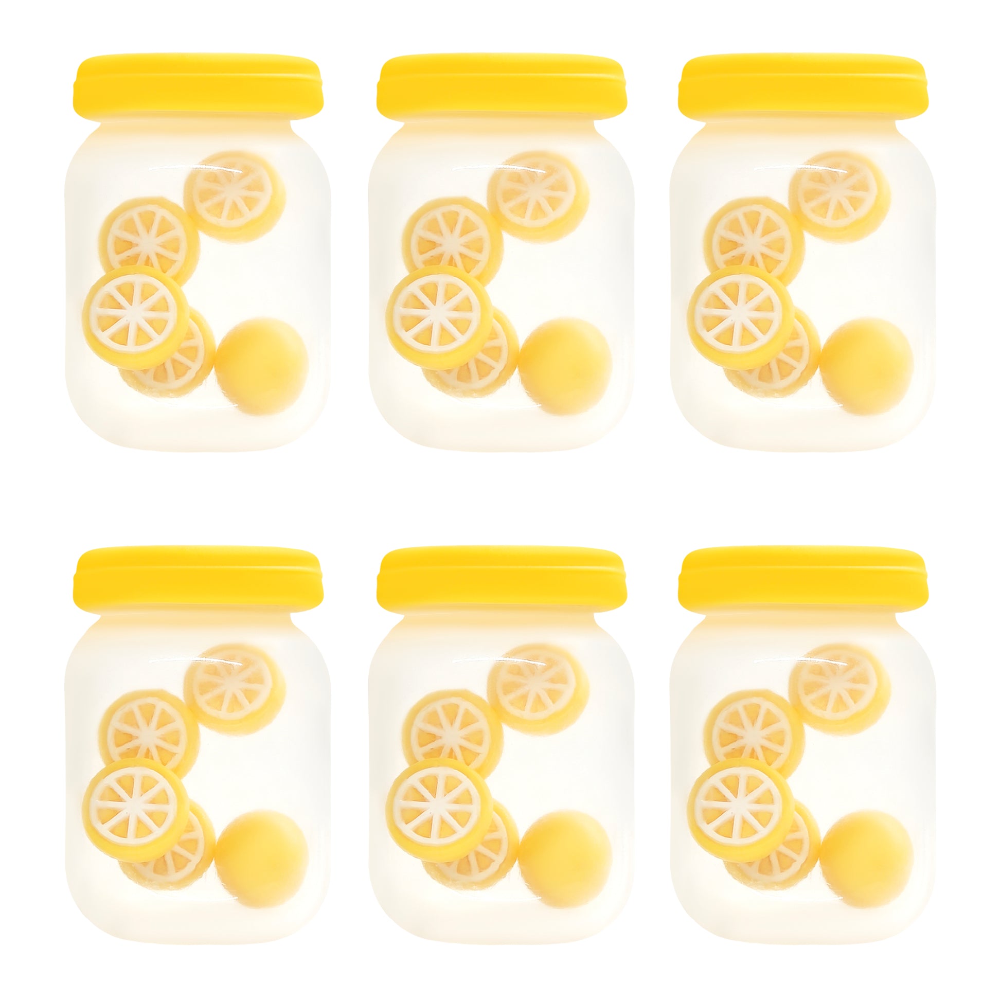 3D Lemon Jar Focal