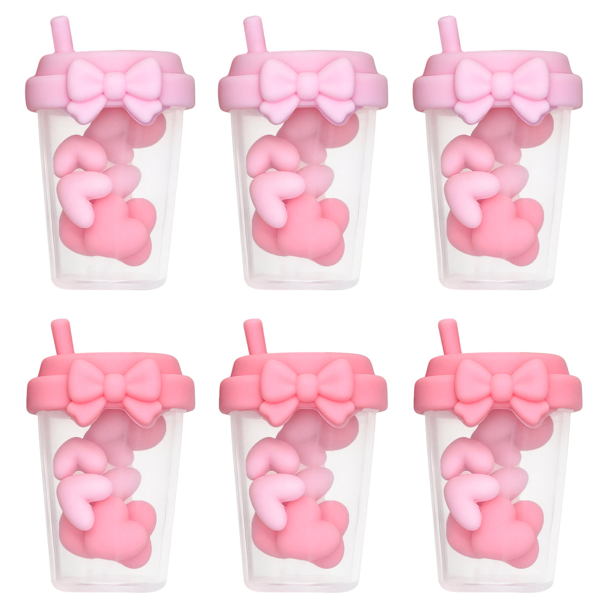 3D Love Bow Drinking Cup Focal