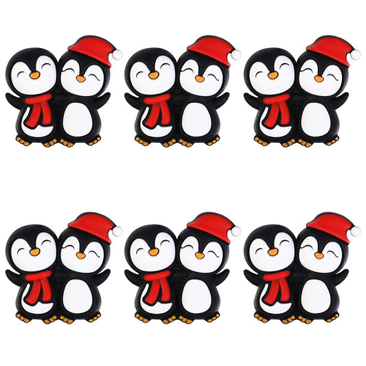 3D Penguin Couple Focal