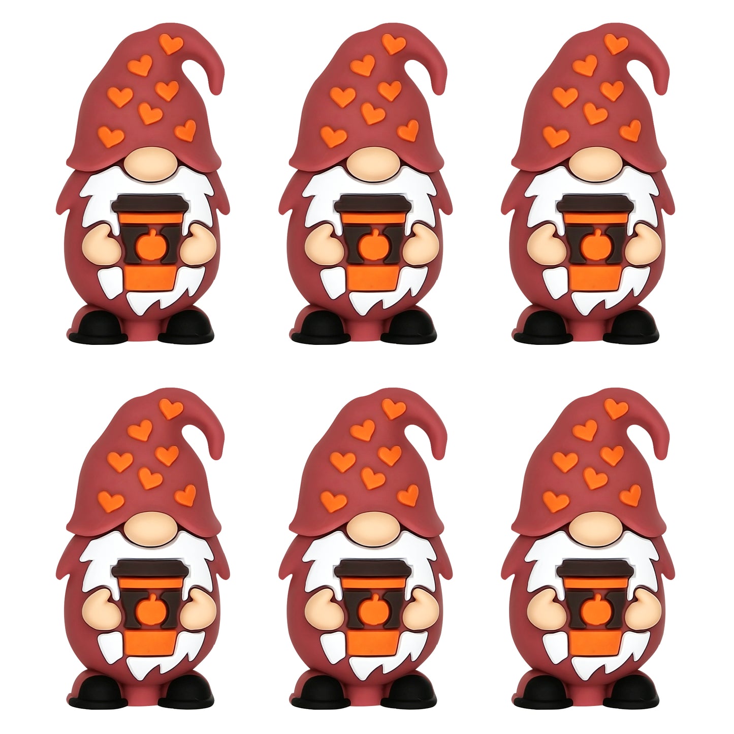 3D Pumpkin Spiced Gnome Focal