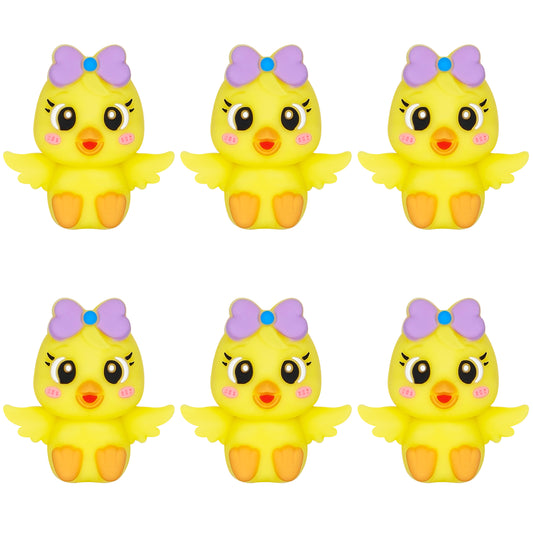 3D Purple Bow Duck Focal