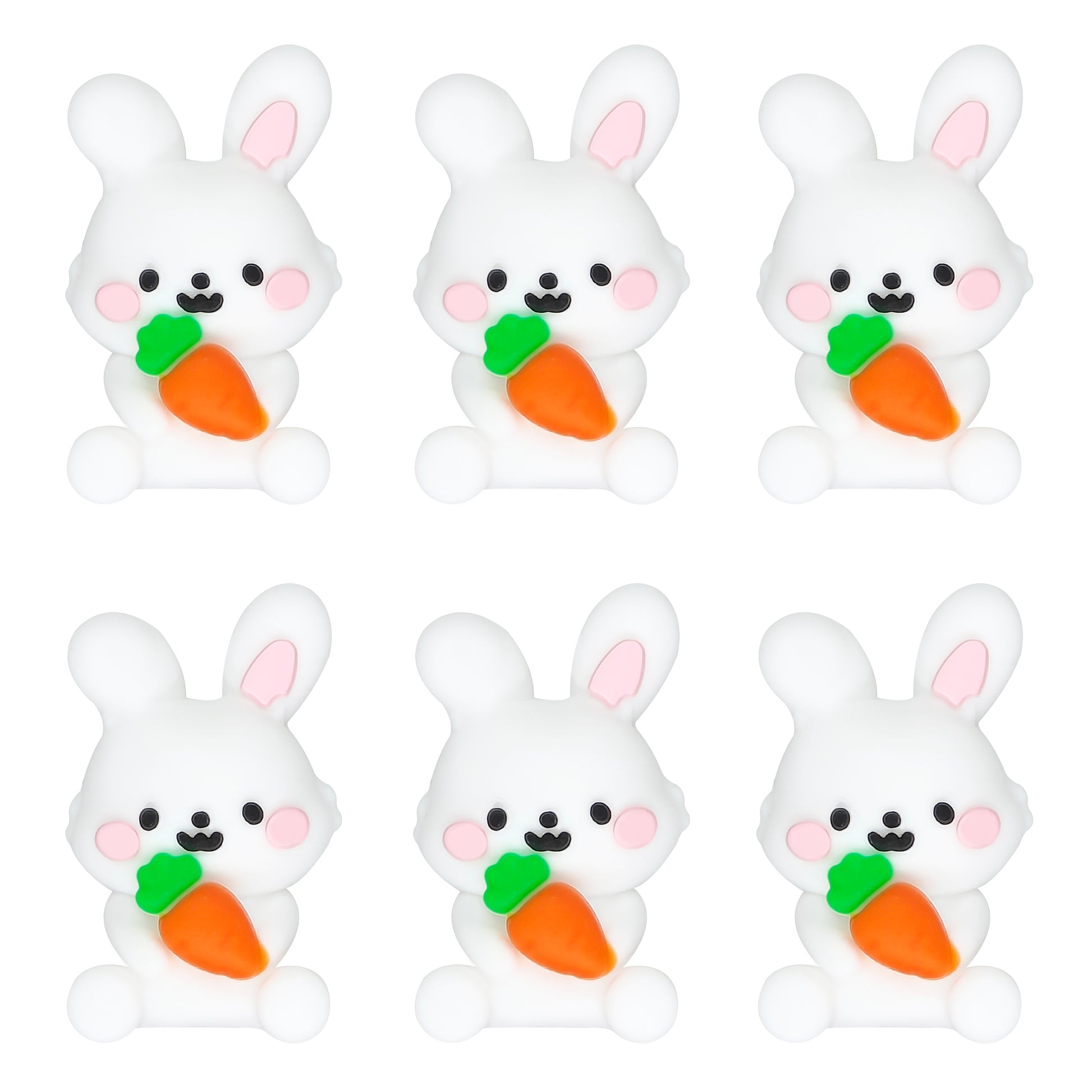 3D Rabbit Carrot Focal