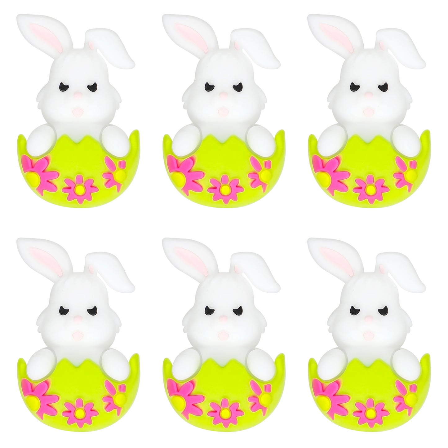 3D Rabbit Egg Flower Focal