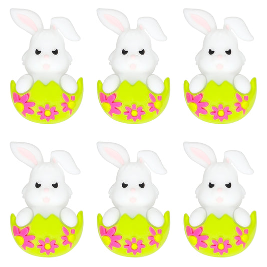 3D Rabbit Egg Flower Focal
