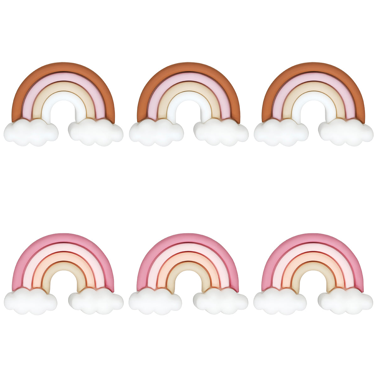 3D Rainbow Boho Focal