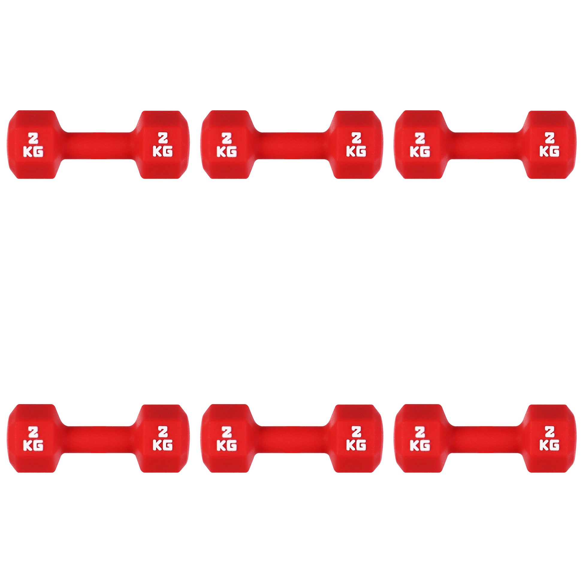 3D Red Dumbbell Focal