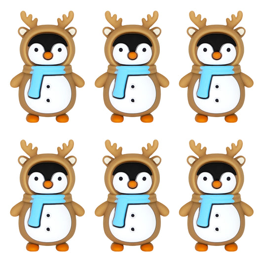 3D Reindeer Penguin Focal
